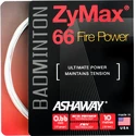 Badminton struna Ashaway  ZyMax 66 Fire Power White