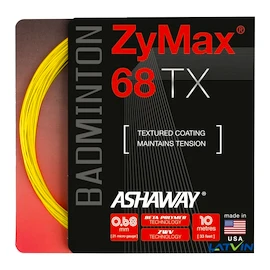 Badminton struna Ashaway Zymax 68 TX Optic Yellow Set