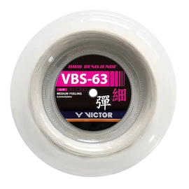 Badminton struna Victor VBS-63 White Reel 200 m