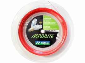 Badminton struna Yonex Aerobite White/Red - 200 m