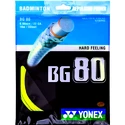 Badminton struna Yonex  BG 80 Yellow