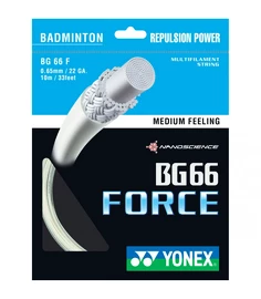 Badminton struna Yonex BG66 Force (0.65 mm)