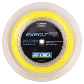 Badminton struna Yonex Exbolt 65 Yellow (200 m)