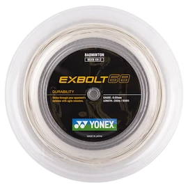 Badminton struna Yonex Exbolt 68 White (200 m)