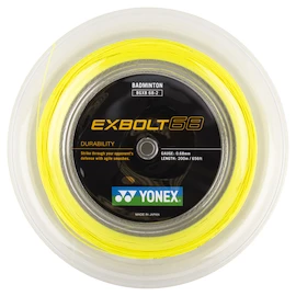 Badminton struna Yonex Exbolt 68 Yellow (200 m)