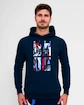 BIDI BADU  New York 2024 Logo Chill Hoody Dark Blue/Red