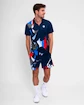 BIDI BADU  New York 2024 Polo Dark Blue/Red