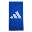 Brisača adidas  3Bar Towel Large Royal Blue