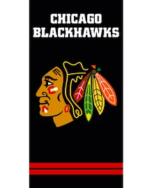 Brisača Official Merchandise NHL Chicago Blackhawks Black