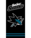 Brisača Official Merchandise  NHL San Jose Sharks Black