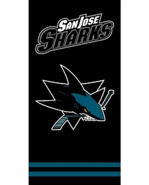 Brisača Official Merchandise NHL San Jose Sharks Black