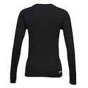 CCM  LS Training Tee Black Senior