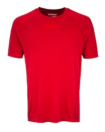 CCM SS Premium Training Tee Red Senior