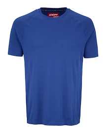 CCM SS Premium Training Tee Royal Senior