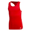 Dekliška brezrokavna majica adidas  Club Tank Red  140 cm