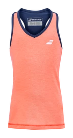 Dekliška brezrokavna majica Babolat Play Tank Top Fluo Strike