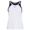 Dekliška brezrokavna majica Head  Club 22 Tank Top Girls White/Dark Blue