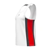 Dekliška brezrokavna majica Head  CLUB 25 Tank Top Girls Red/White