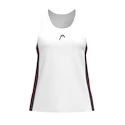 Dekliška brezrokavna majica Head  CLUB 25 Tank Top Girls Red/White