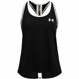 Dekliška brezrokavna majica Under Armour Knockout Tank Black