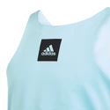 Dekliška majica adidas  Girls Match Tank Aqua