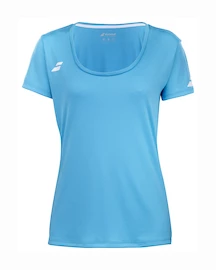 Dekliška majica Babolat Play Cap Sleeve Top Girl Cyan Blue