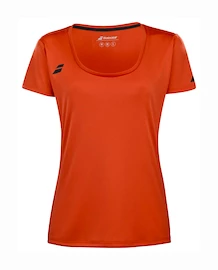 Dekliška majica Babolat Play Cap Sleeve Top Girl Fiesta Red