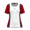 Dekliška majica Head  CLUB 25 Tech T-Shirt Girls Red/White