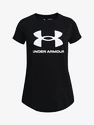 Dekliška majica Under Armour  Live Sportstyle Graphic SS-BLK