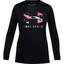 Dekliška majica Under Armour  Tech Graphic Big Logo LS T-Shirt-BLK