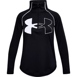 Dekliška majica Under Armour  Tech Graphic Logo Half Zip-BLK