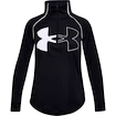 Dekliška majica Under Armour  Tech Graphic Logo Half Zip-BLK  M