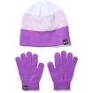 Dekliške rokavice Under Armour  Beanie Glove Combo purple