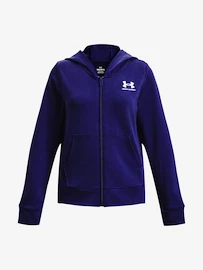 Dekliški pulover Under Armour Rival Terry FZ Hoodie-BLU