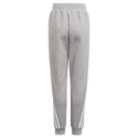 Deška trenirka adidas Future Icons 3-Stripes Tapered-Leg Pants Medium Grey Heather