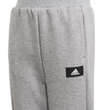 Deška trenirka adidas Future Icons 3-Stripes Tapered-Leg Pants Medium Grey Heather