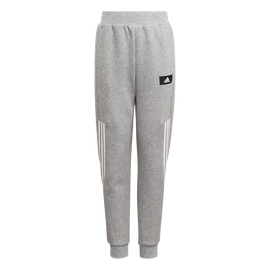 Deška trenirka adidas Future Icons 3-Stripes Tapered-Leg Pants Medium Grey Heather