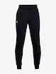 Deška trenirka Under Armour RIVAL COTTON PANTS Black