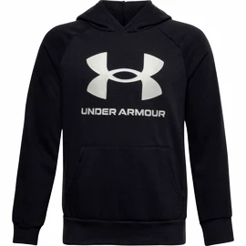 Deški pulover Under Armour RIVAL FLEECE HOODIE black