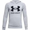 Deški pulover Under Armour  Rival Fleece Hoodie light grey