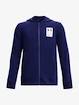 Deški pulover Under Armour  Rival Terry FZ Hoodie-BLU