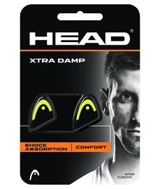 Dušilec Head Xtra Damp Black/Yellow (2 Pack)