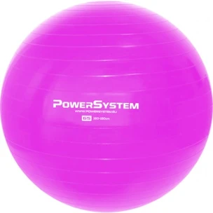 Gimnastična žoga Power System  65 cm oranžna