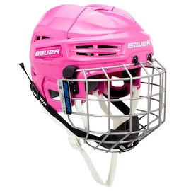 Hokejska čelada Bauer IMS 5.0 II Combo Pink Senior