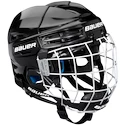 Hokejska čelada Bauer Prodigy Combo Youth modra