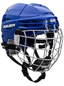 Hokejska čelada Bauer RE-AKT 100 Combo Blue Youth