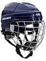 Hokejska čelada Bauer RE-AKT 100 Combo Navy Youth