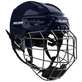 Hokejska čelada Bauer RE-AKT 155 Combo Navy Senior