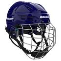 Hokejska čelada Bauer RE-AKT 55 Combo Navy Senior M