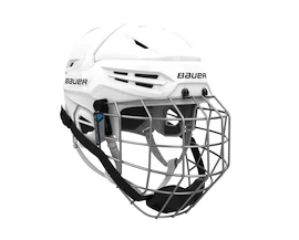 Hokejska čelada Bauer RE-AKT 55 Combo White Senior